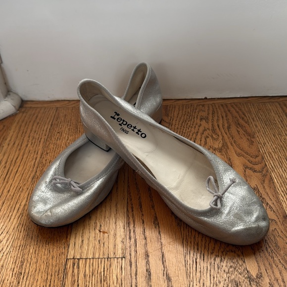 Repetto ballet flats silver size 39.5 cendrillion - Picture 9 of 9